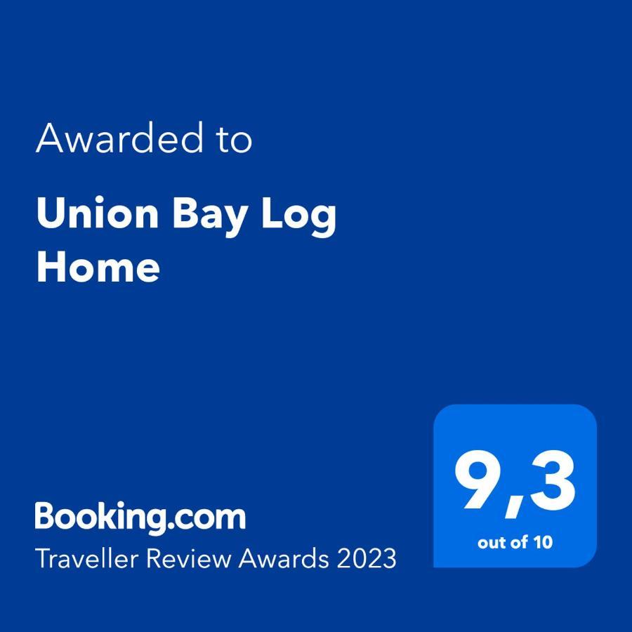 Union Bay Log Home Exteriör bild